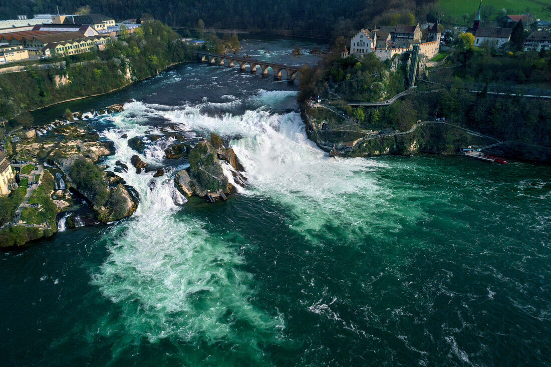 Schweiz,Neuhausen am Rheinfall,Rheinwasserfall