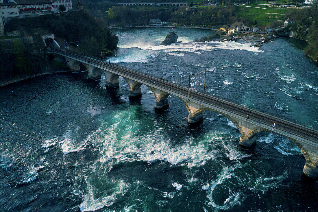 Swiss,Neuhausen am Rheinfall ,Rhin waterfall