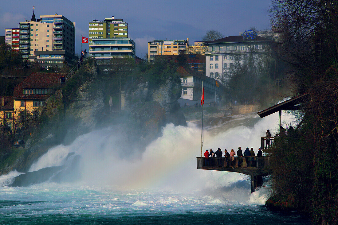 Schweiz,Neuhausen am Rheinfall,Rheinwasserfall