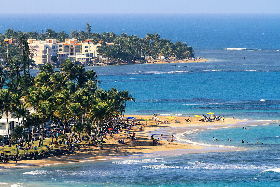 Usa,Porto RicoPuerto Rico,Luquillo,La Pared Strand