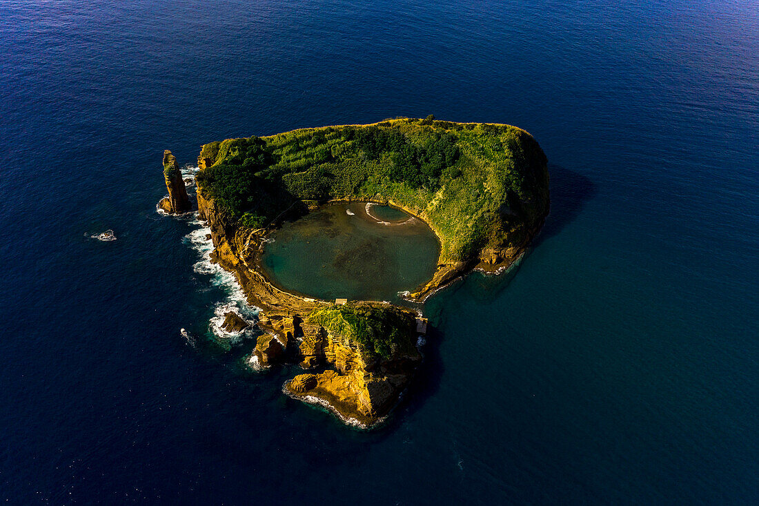 Insel Sao Miguel, Azoren, Portugal. Vila Franca do Campo Insel