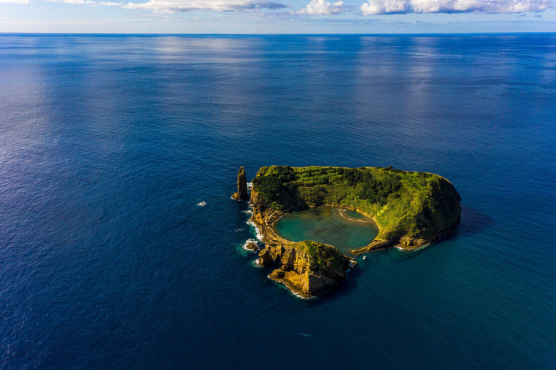 Insel Sao Miguel, Azoren, Portugal. Vila Franca do Campo Insel