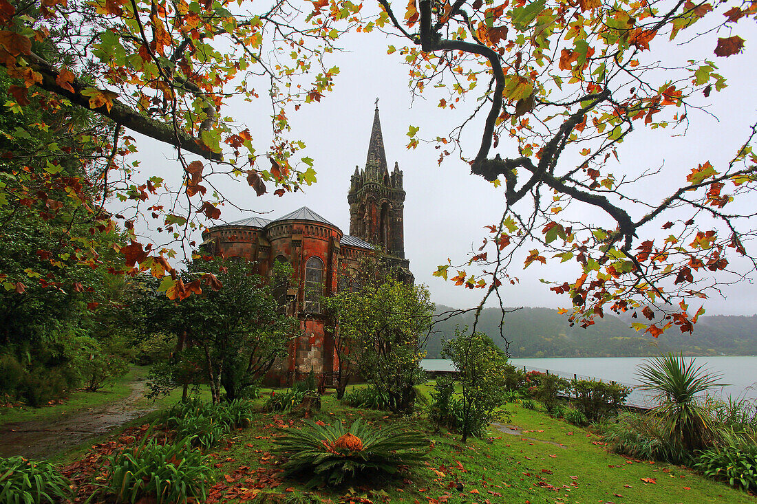 Portugal,Azoren; Sao Miguel Insel.. Lagoa das Furnas