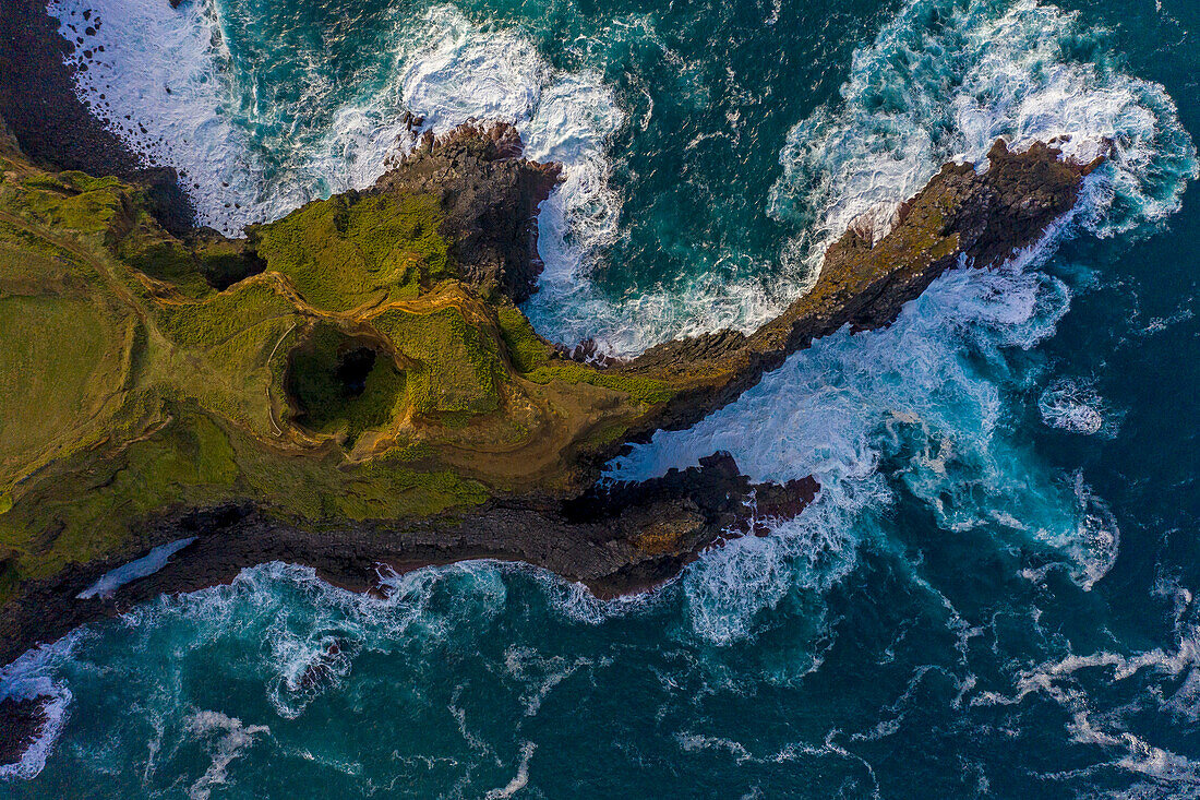 Insel Sao Miguel, Azoren, Portugal. Calhetas. Buraco de São Pedro