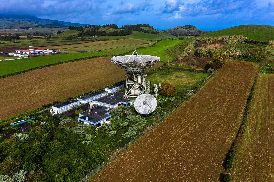 Insel Sao Miguel, Azoren, Portugal. Alte Antenne