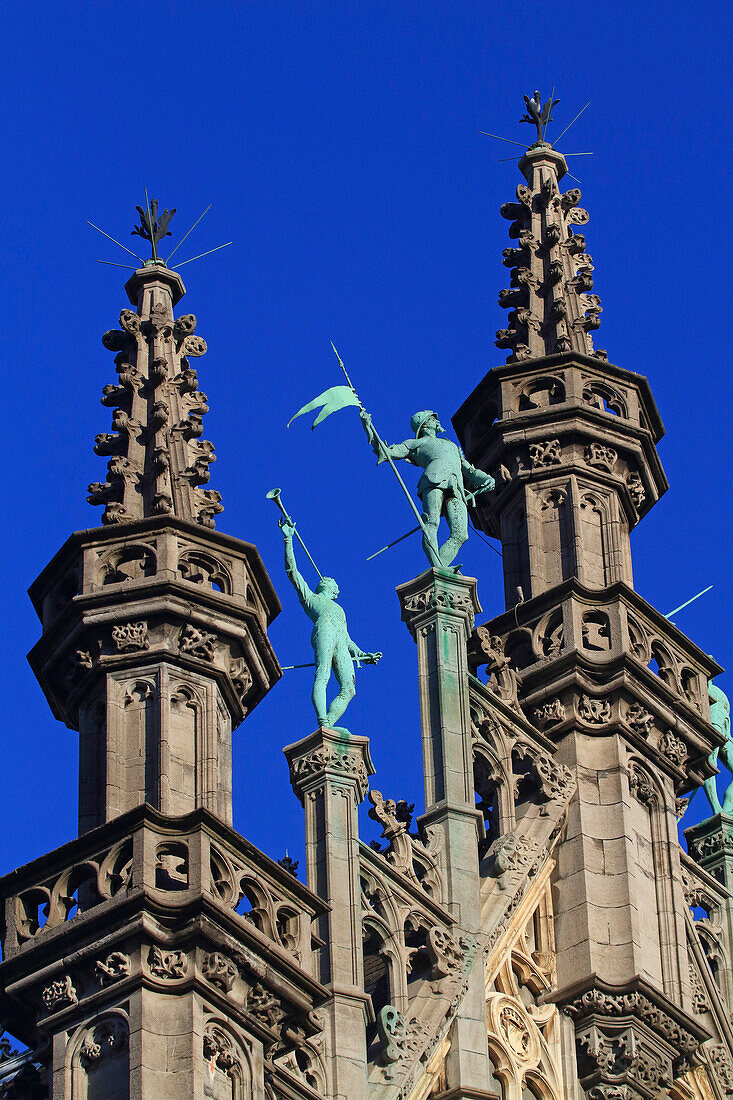 Europa,Belgien,Brüssel. Großer Platz. Königshaus