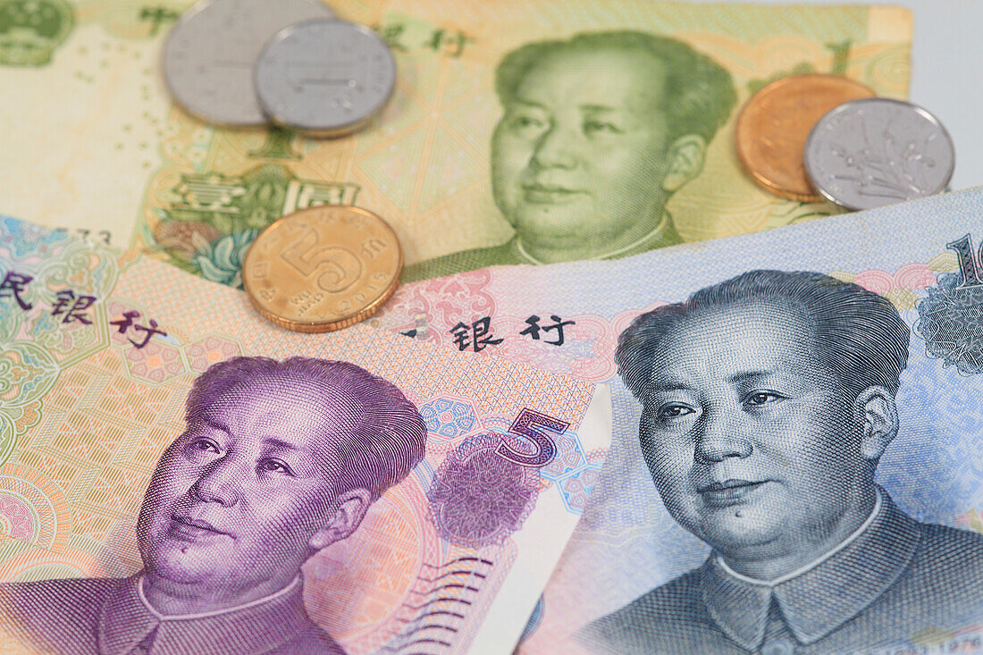 Chinesisches Geld. Yuan