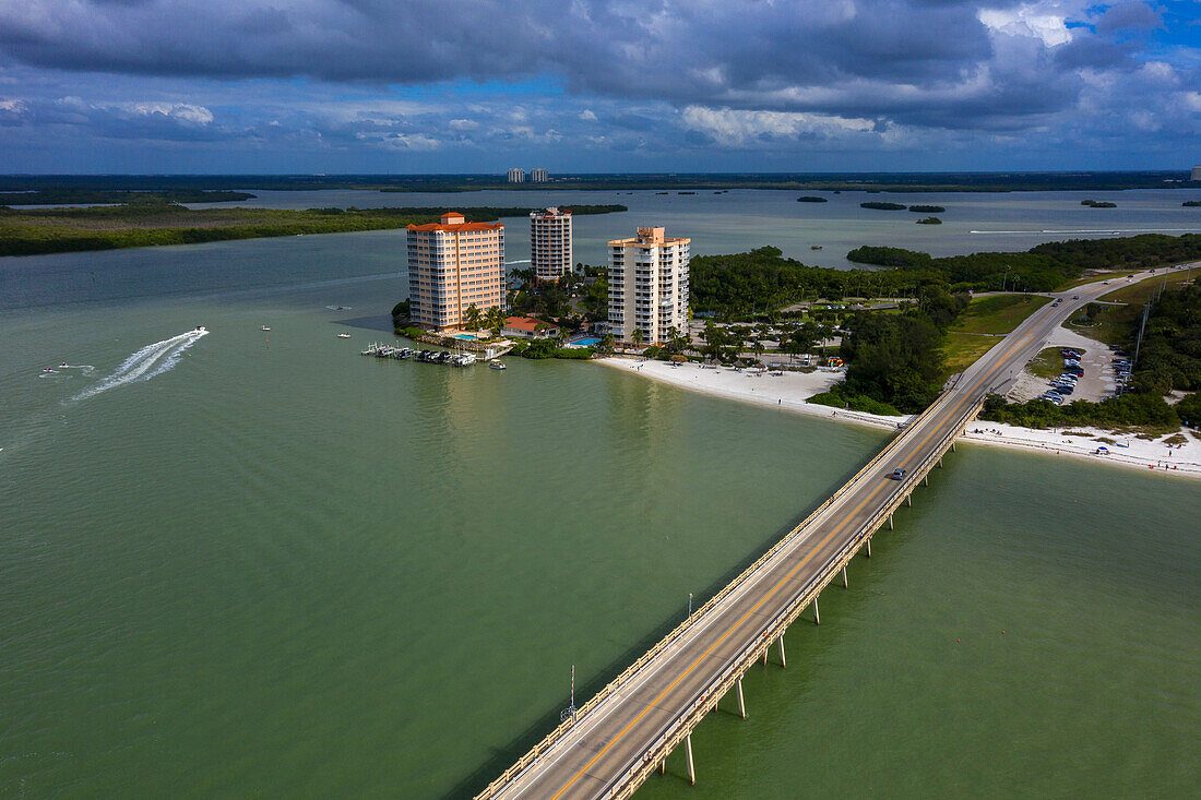 USA, Florida. Lee County. Fort Myers Strand. Großer Carlos-Pass