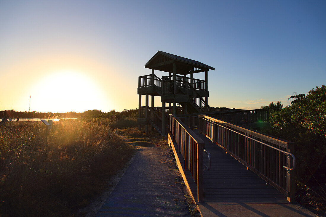 Usa,Florida.  Collier County. Marco Island,Tigertail Beach