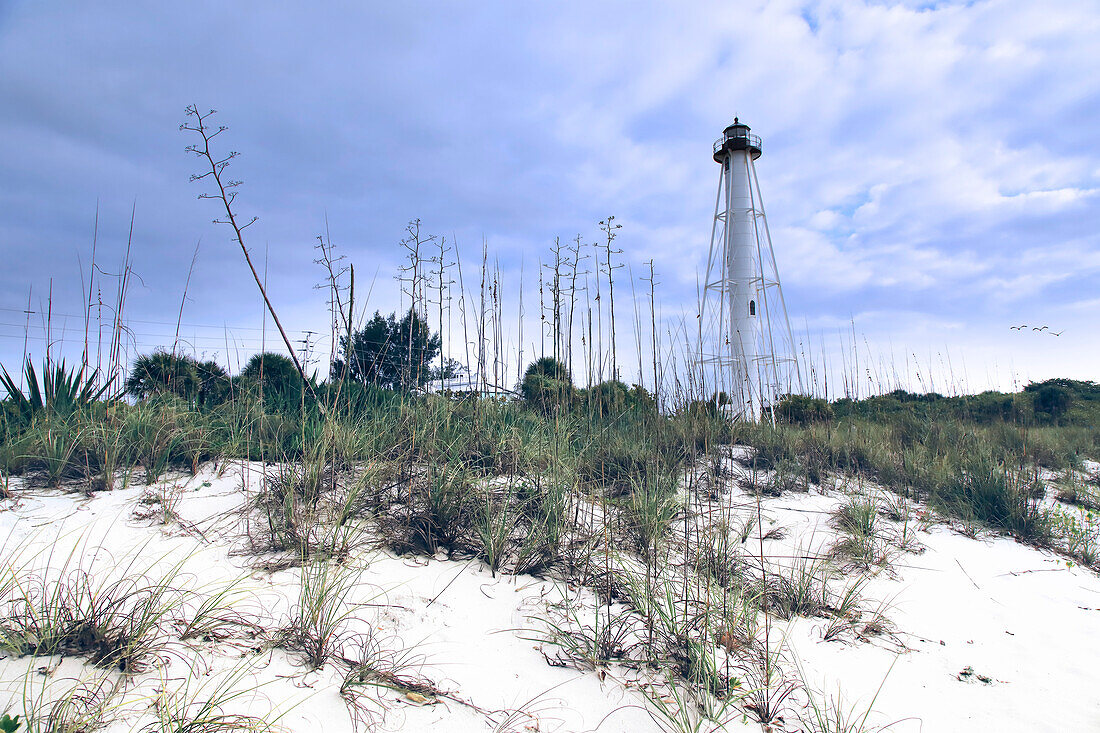 Usa,Florida. Gasparilla Insel. Boca Grande. Gasparilla Island Leuchtturm