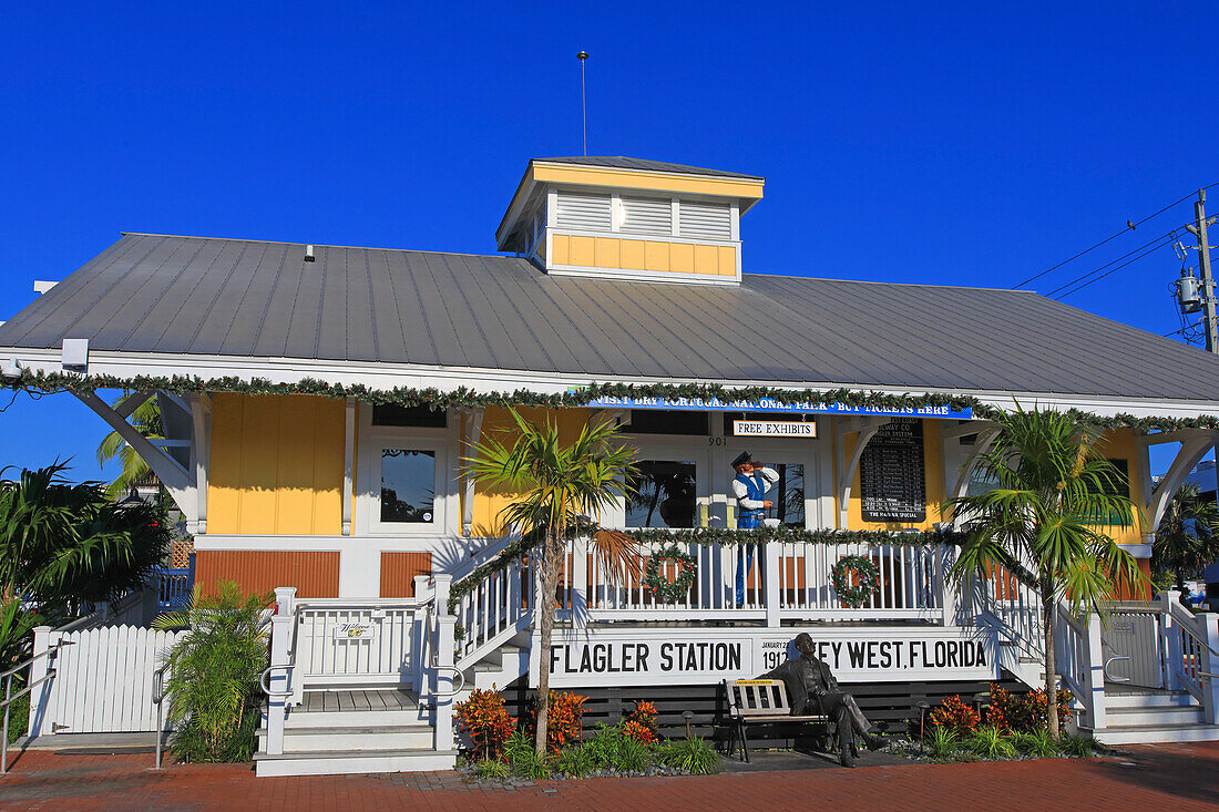 Usa,Florida. Key West. Flager station