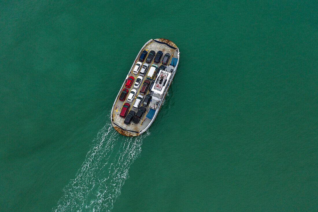 Usa,Florida,Miami,Fisher Island Fähre. Biscayne Bucht