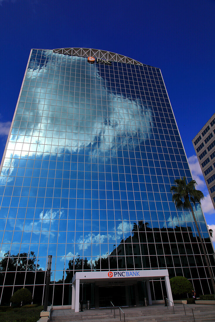 USA, Floride, Orlando. PNC Bank Gebäude. PNC Finanzdienstleistungen