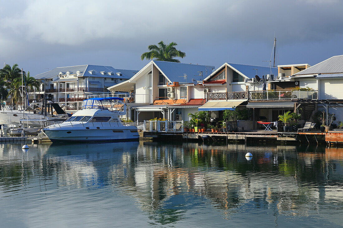 Frankreich, Französische Antillen, Guadeloupe. Pointe a Pitre. Bas-du-Fort. Yachthafen