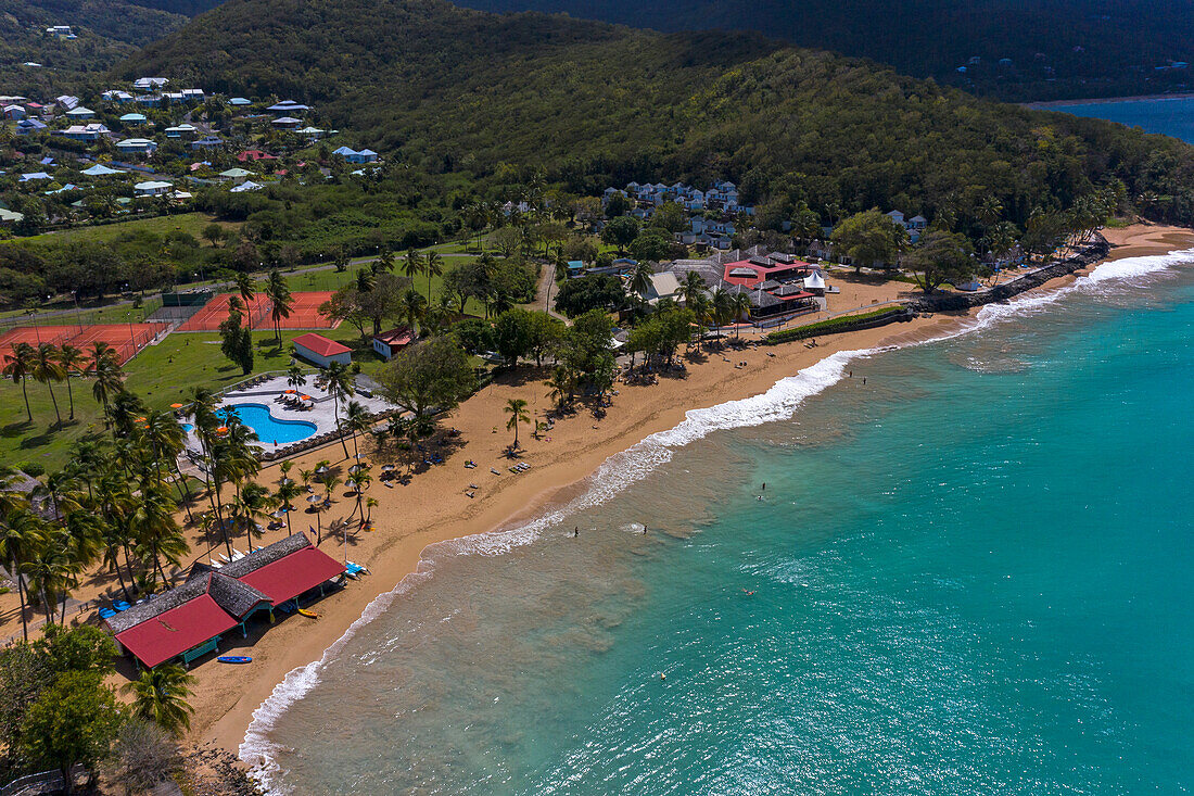 Frankreich,Französische Antillen,Guadeloupe. Bas-Vent. Langley Erholungsort Fort Royal