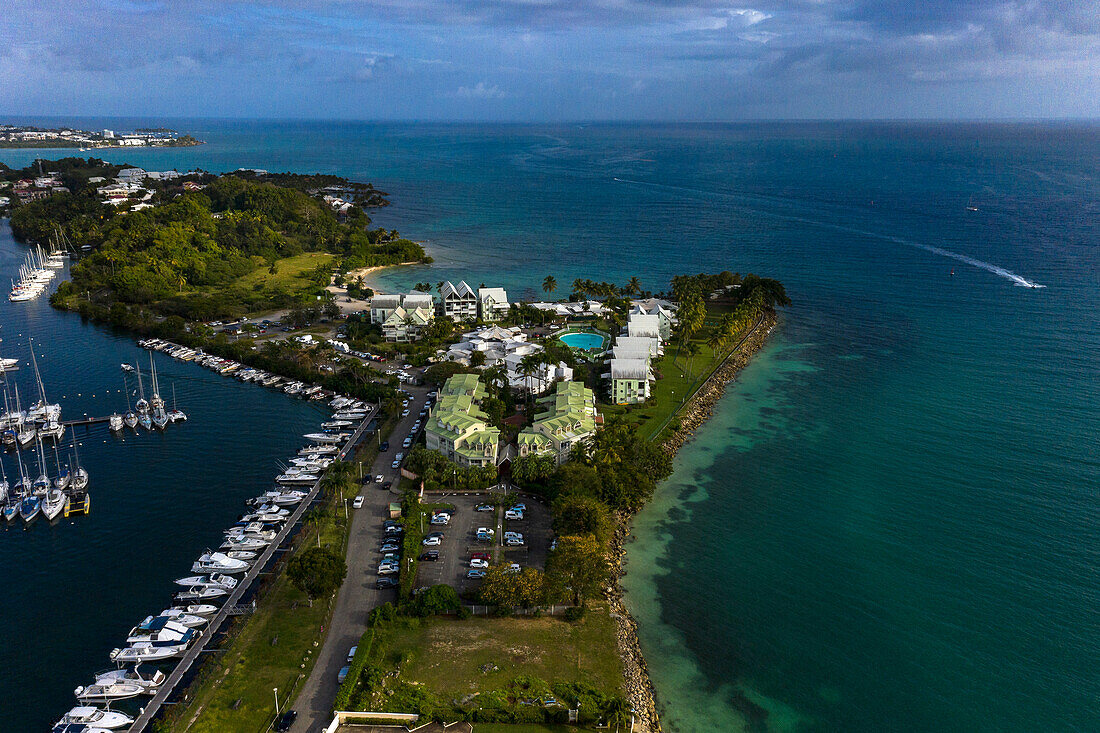 France,French Antilles,Guadeloupe. Bas-du-Fort. Marina