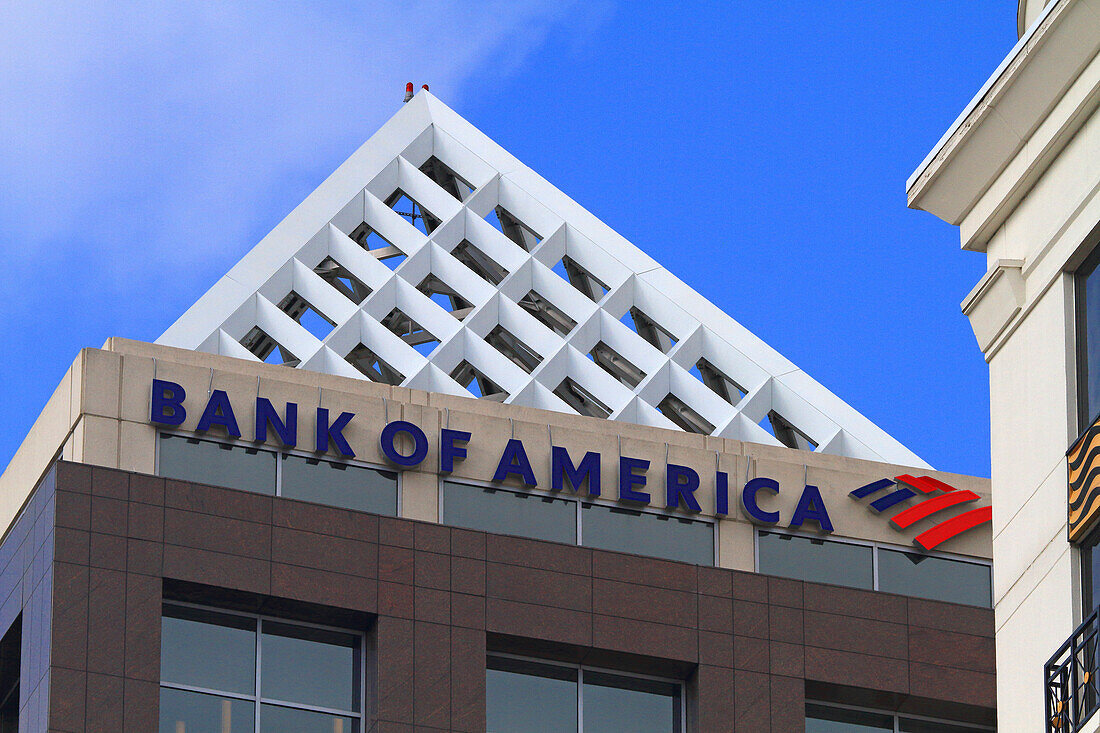 Usa,Floride,Orlando. Bank of America