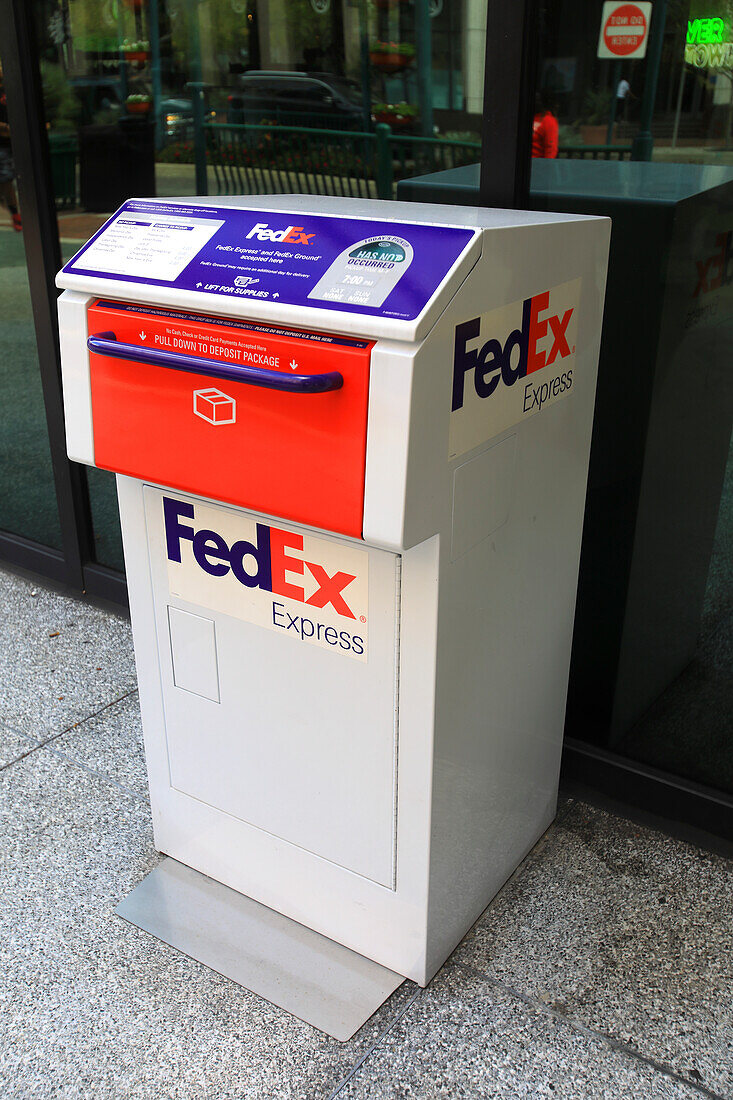 Usa,Floride,Orlando. Fedex Box