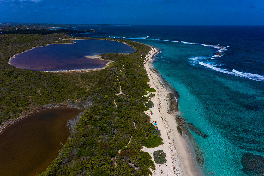 France,Guadeloupe. Pointe des Châteaux