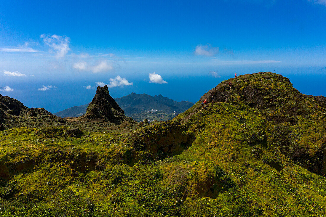 France,Guadeloupe. La Soufriere