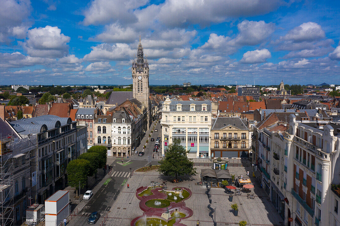 Frankreich,Hauts de France,Nord,Douai. Das Rathaus