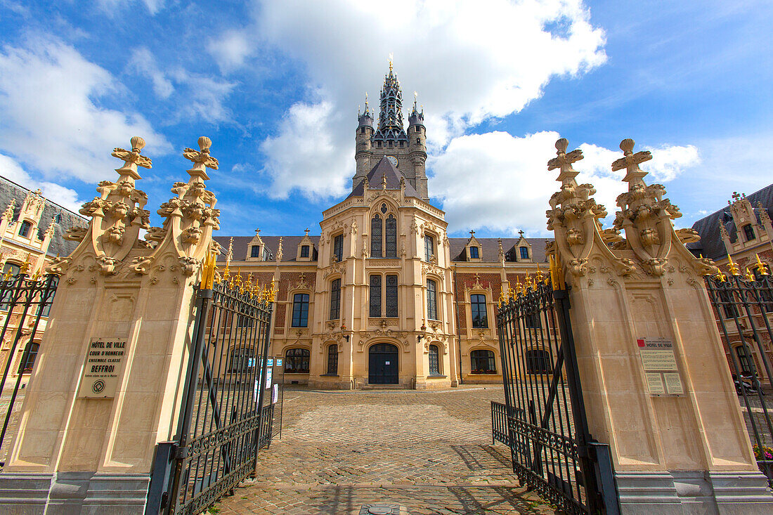 Frankreich,Hauts de France,Nord,Douai. Das Rathaus