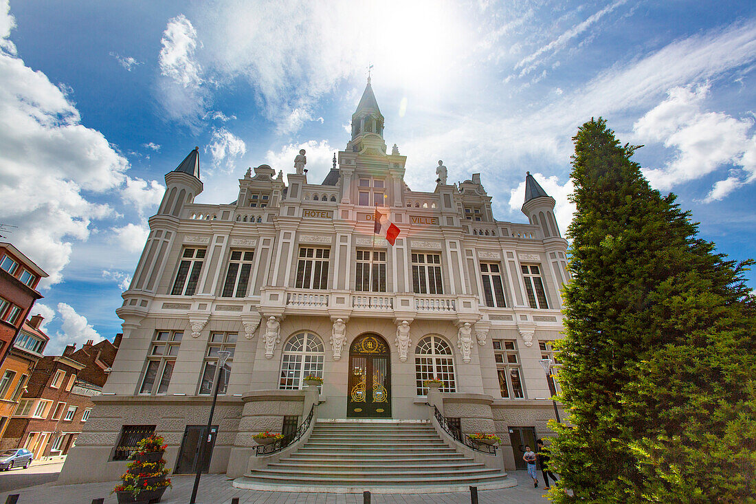 France,Hauts de France,Pas de Calais. Henin-Beaumont. City hall