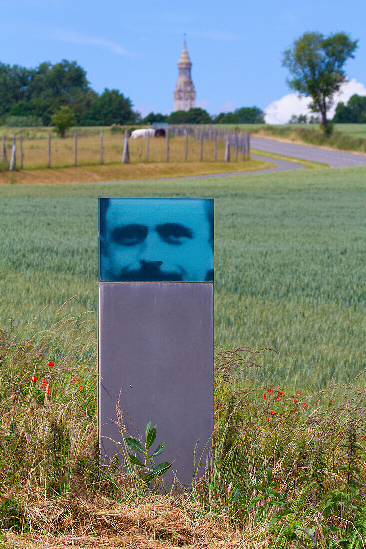 France,Hauts de France,Pas de Calais. WWII Memorial,Notre Dame de Lorette. Ablain saint nazaire