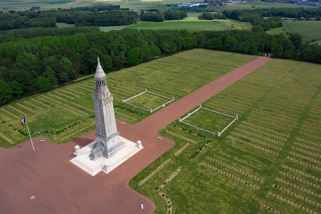 France,Hauts de France,Pas de Calais. WWII Memorial,Notre Dame de Lorette. Ablain saint nazaire