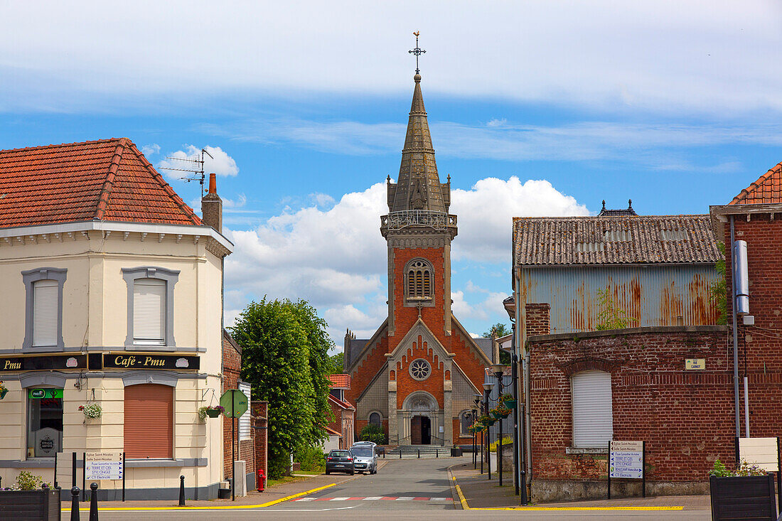 Frankreich,Hauts de France,Pas de Calais. Souchez