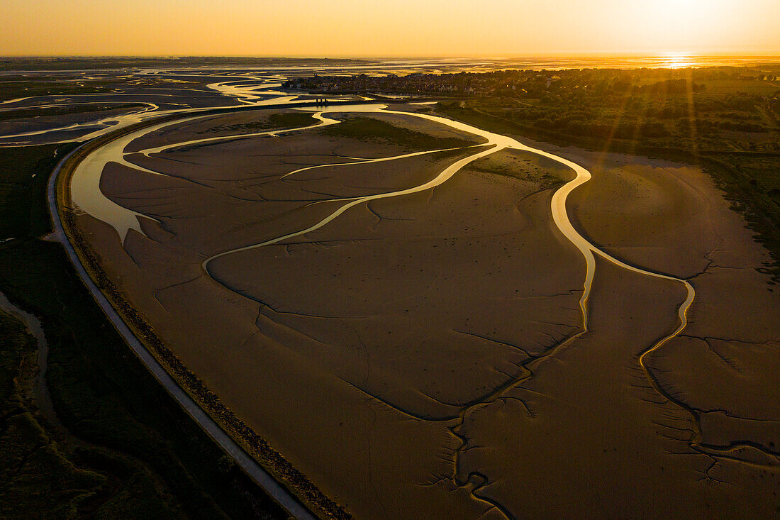 France,Hauts de France,Somme. Somme Baie. Le Crotoy