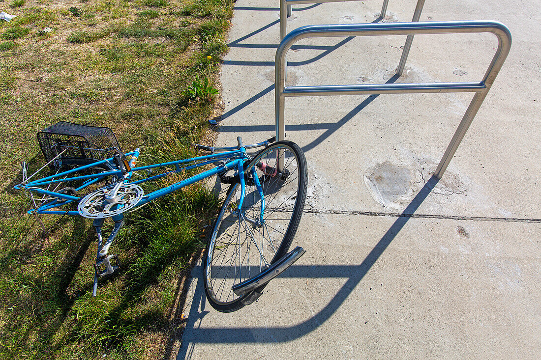 Vandalized bike