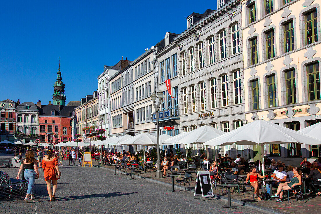 Europe,Belgium,Mons. Grand'Place