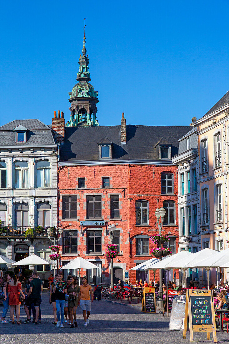 Europe,Belgium,Mons. Grand'Place