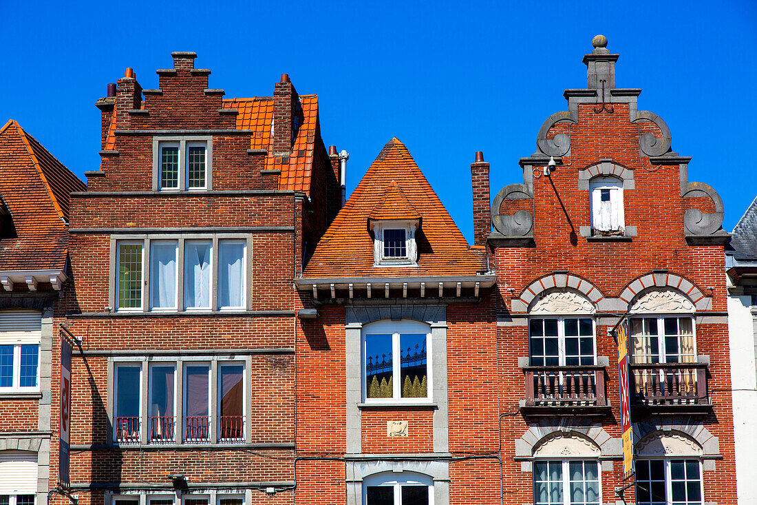 Europa,Belgien,Tournai. Großer Platz