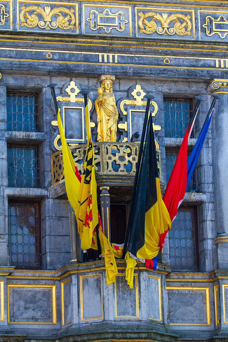 Europe,Belgium,Tournai. Halle aux draps