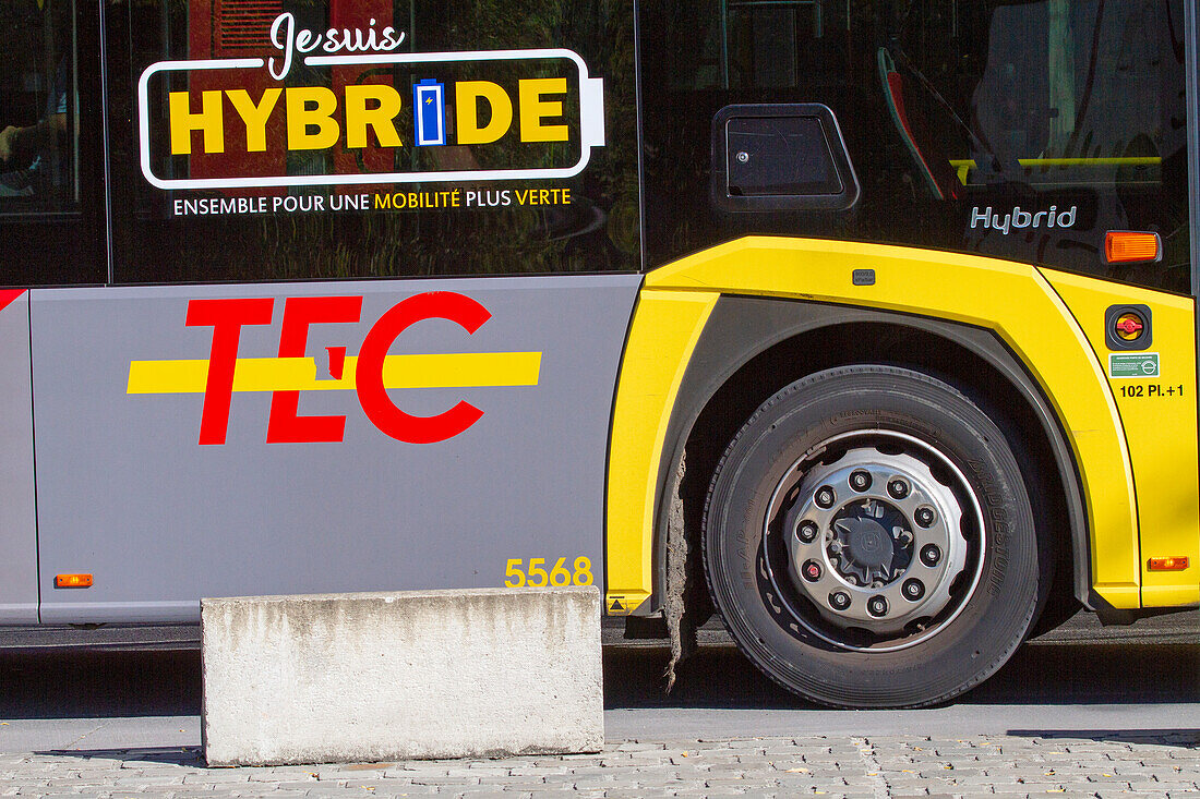 Europe,Belgium,Liege. TEC bus