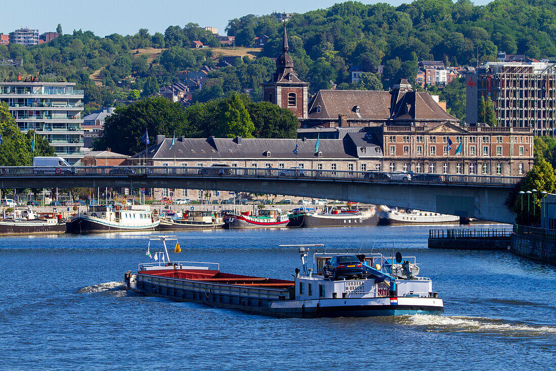 Europe,Belgium,Liege. Meuse River