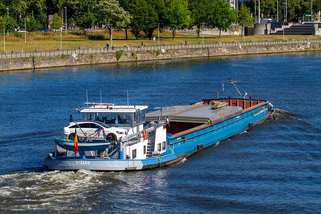 Europe,Belgium,Liege. Meuse River