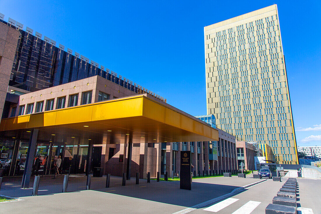 Europe,Luxembourg,Luxembourg City. Kirchberg. Court of Justice of the European Union