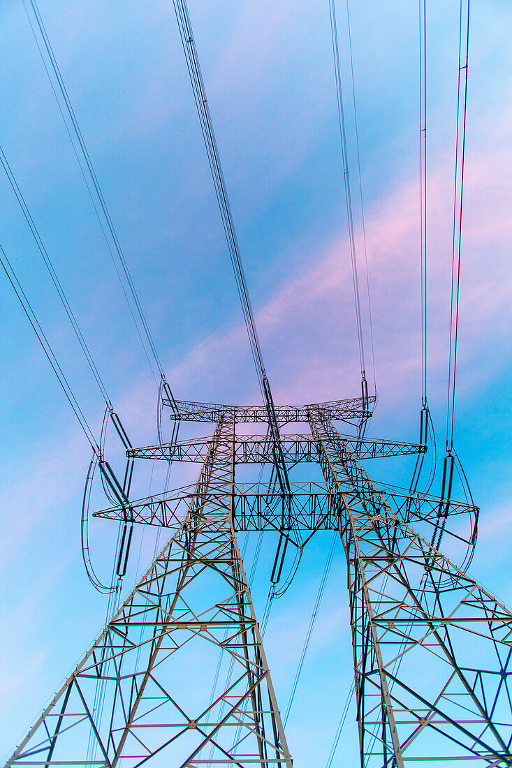 Europe,Nederlands. High voltage pylon