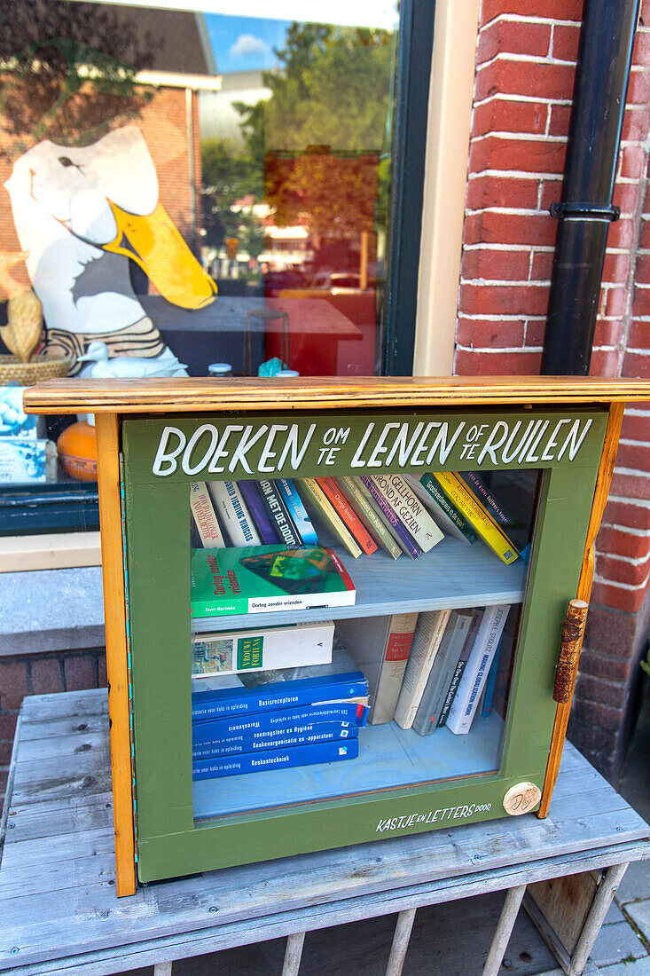 Europa,Niederlande. Eindhoven. Bücher-Box