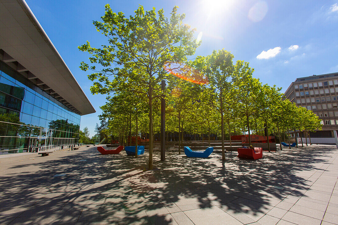 Europe,Luxembourg,Luxembourg City. Kirchberg. European Convention Center. Europe Place