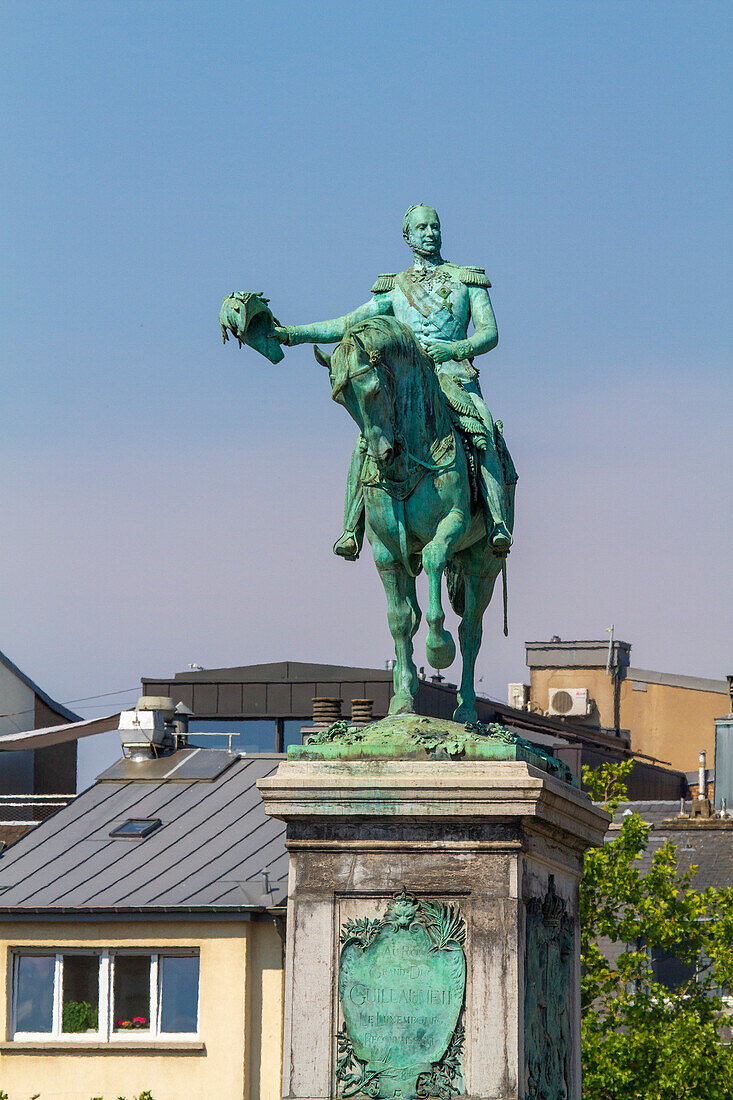 Europa,Luxemburg,Luxemburg-Stadt. Guillaume II