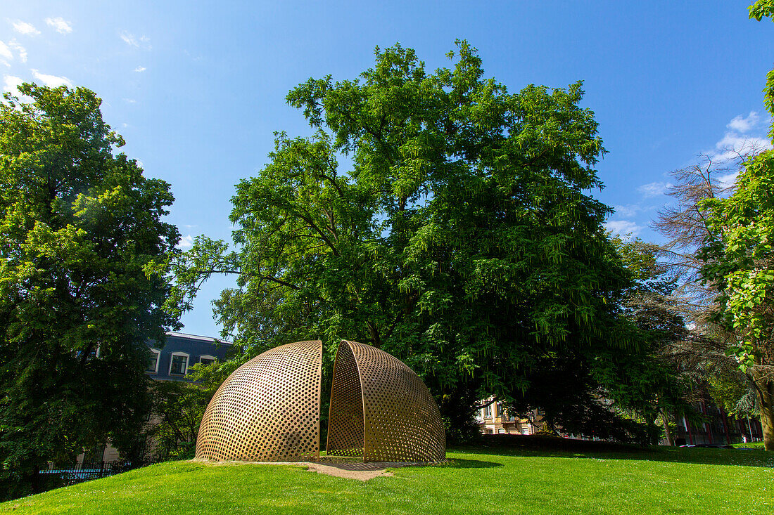 Europe,Luxembourg,Luxembourg City.  Passe-muraille by Jean Bernard Metais