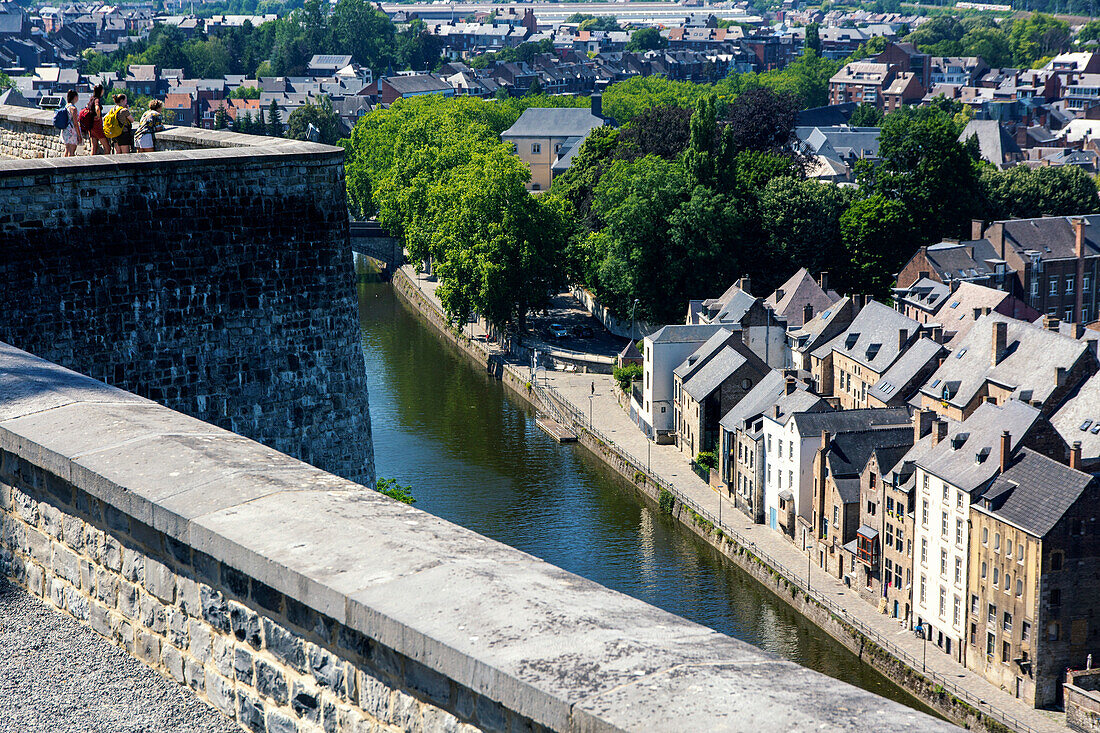 Europe,Belgium,Namur. Sambre River