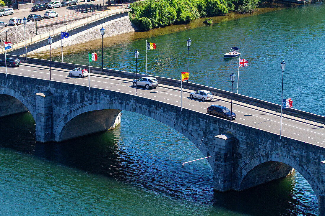 Europa,Belgien,Namur. Sambre-Fluss