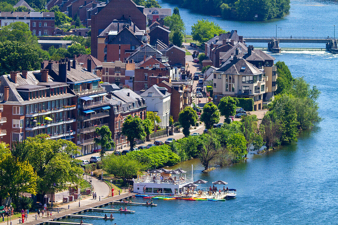 Europe,Belgium,Namur. Meuse River