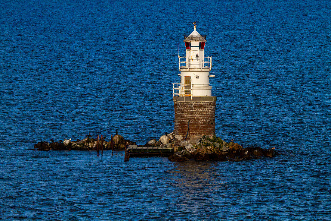 Europa,Skandinavien,Schweden. Skandinavien. Malmö. Leuchtturm Vaestra Hamnen