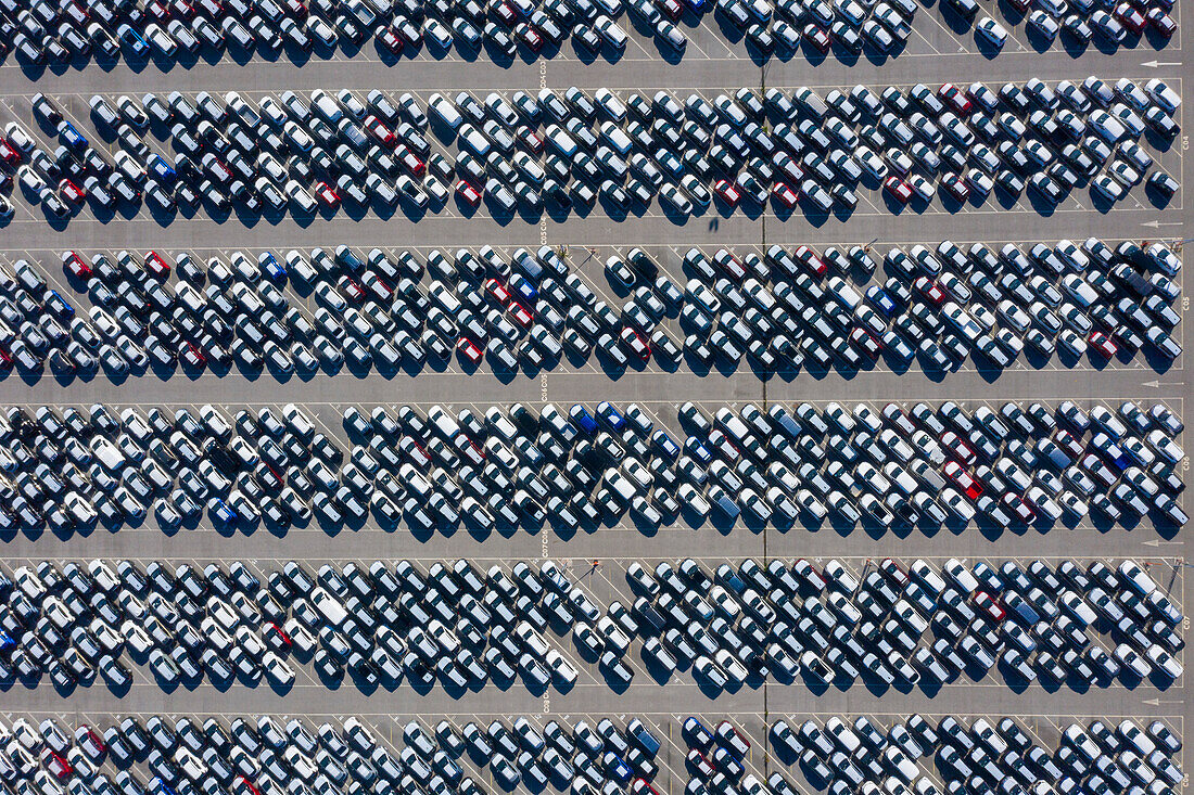 Europa, Skandinavien, Schweden. Schonen. Malmoe. Hafen,Autos